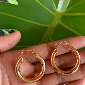 Small Baby Gold Hoops